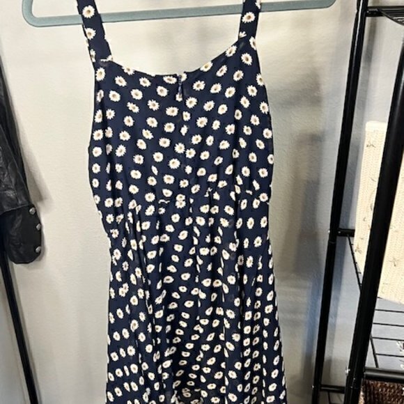 SALE!! 2 for $15 Lucca Couture Womens Size Small Navy Floral Sundress Mini‎ - Picture 10 of 12